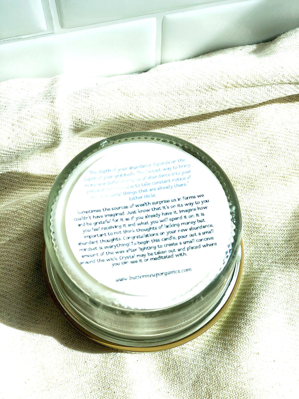 Abundance Candle — Light It With Intention