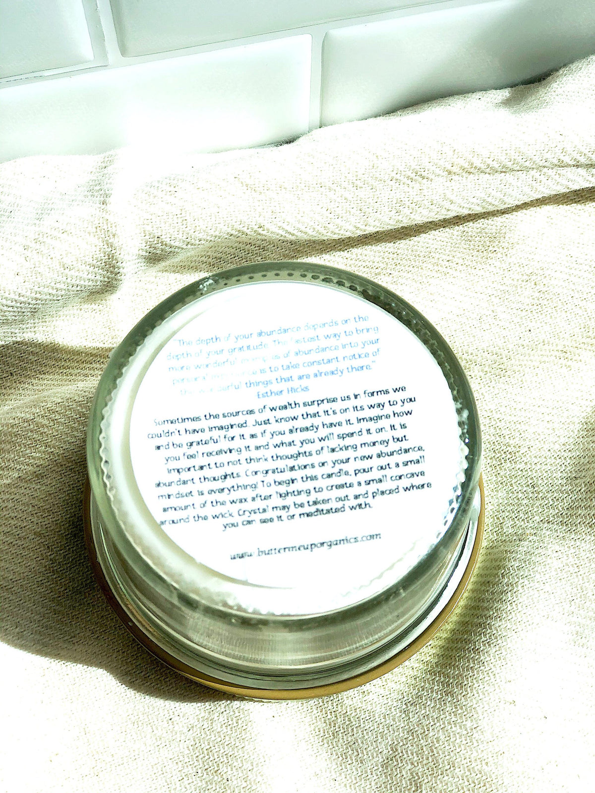 Abundance Candle — Light It With Intention