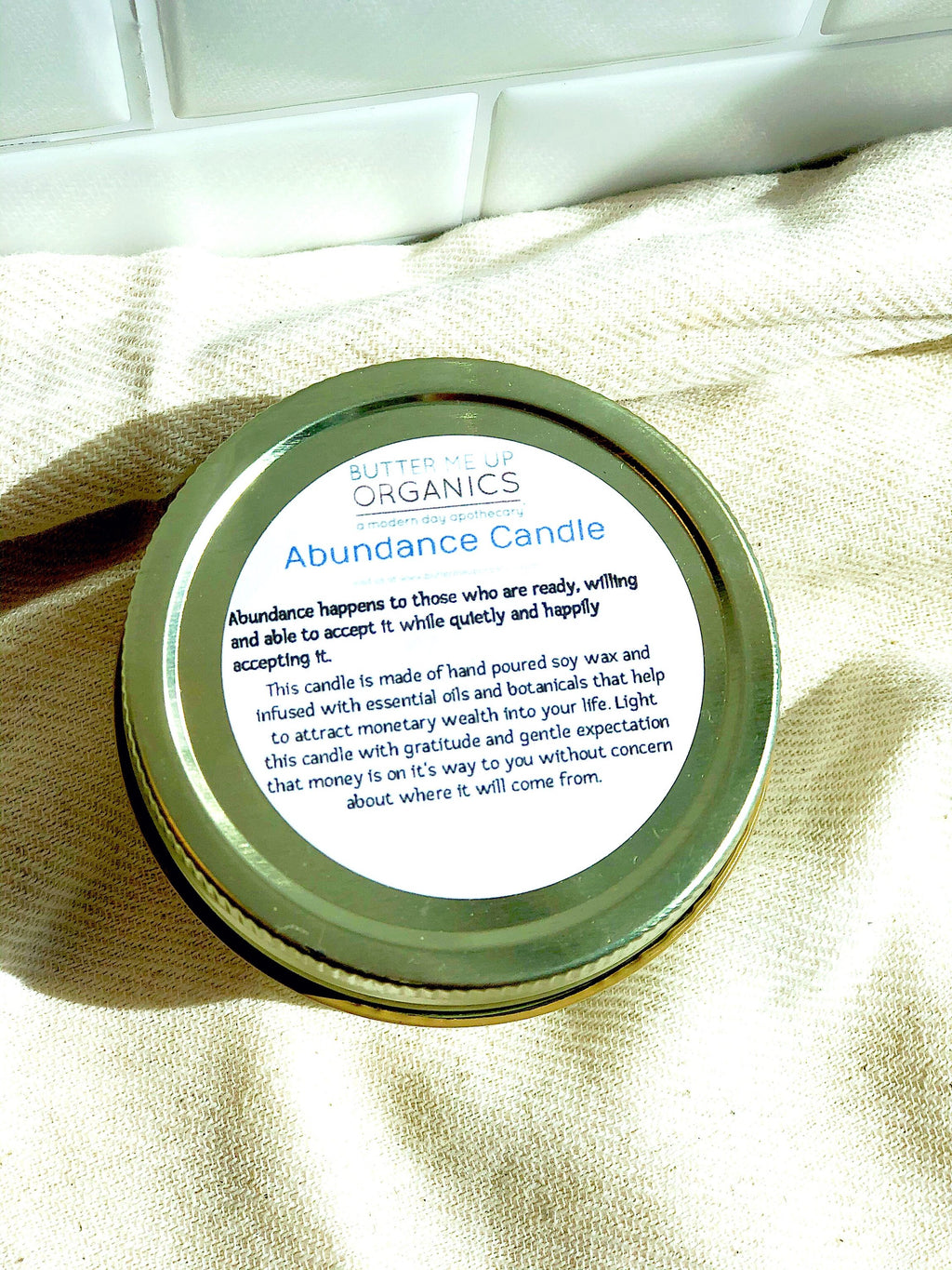 Abundance Candle — Light It With Intention